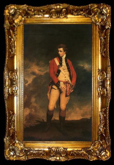 framed  Sir Joshua Reynolds Colonel St.Leger, ta009-2